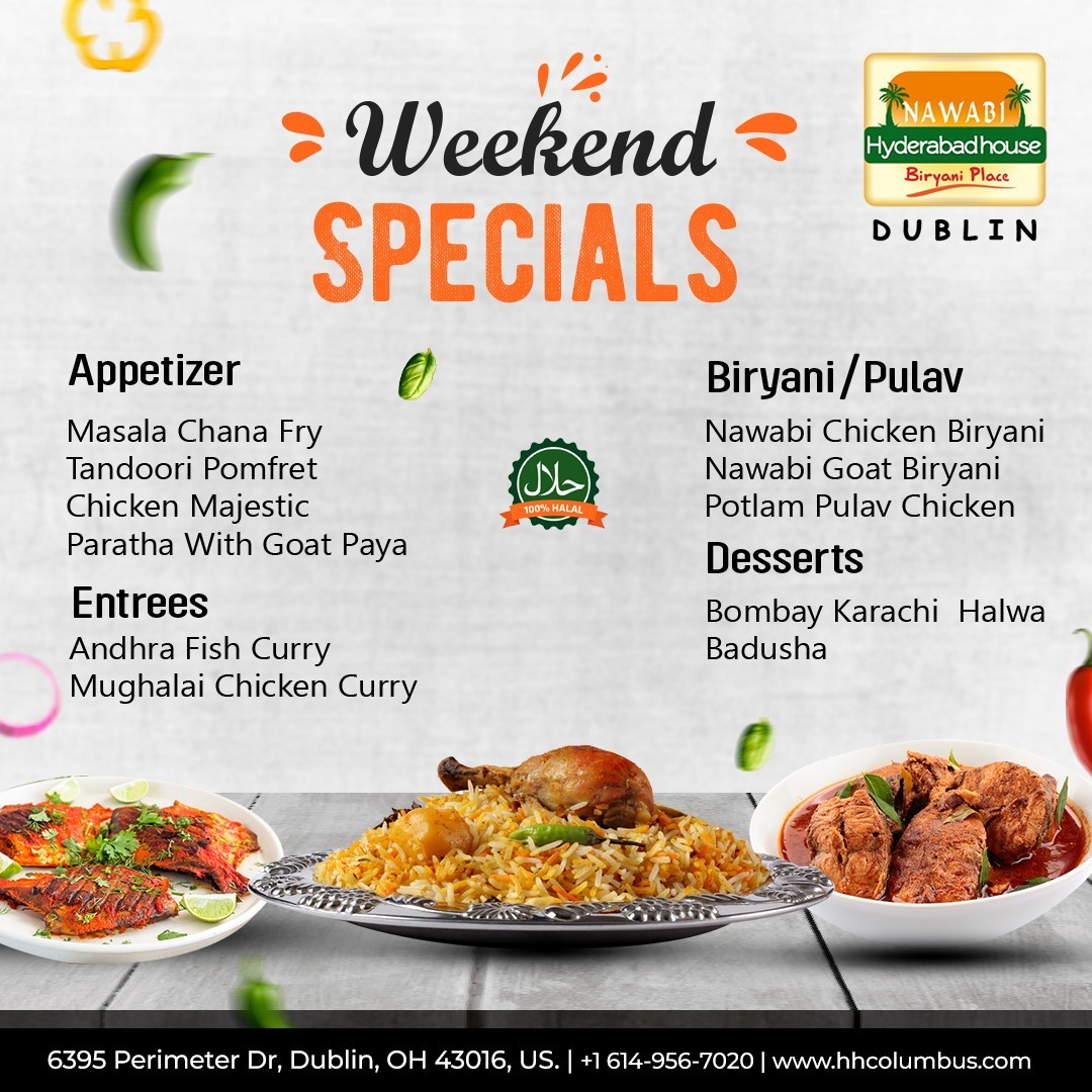 Hyderabad House Indian Restaurant & Bakery Menu - Image 4