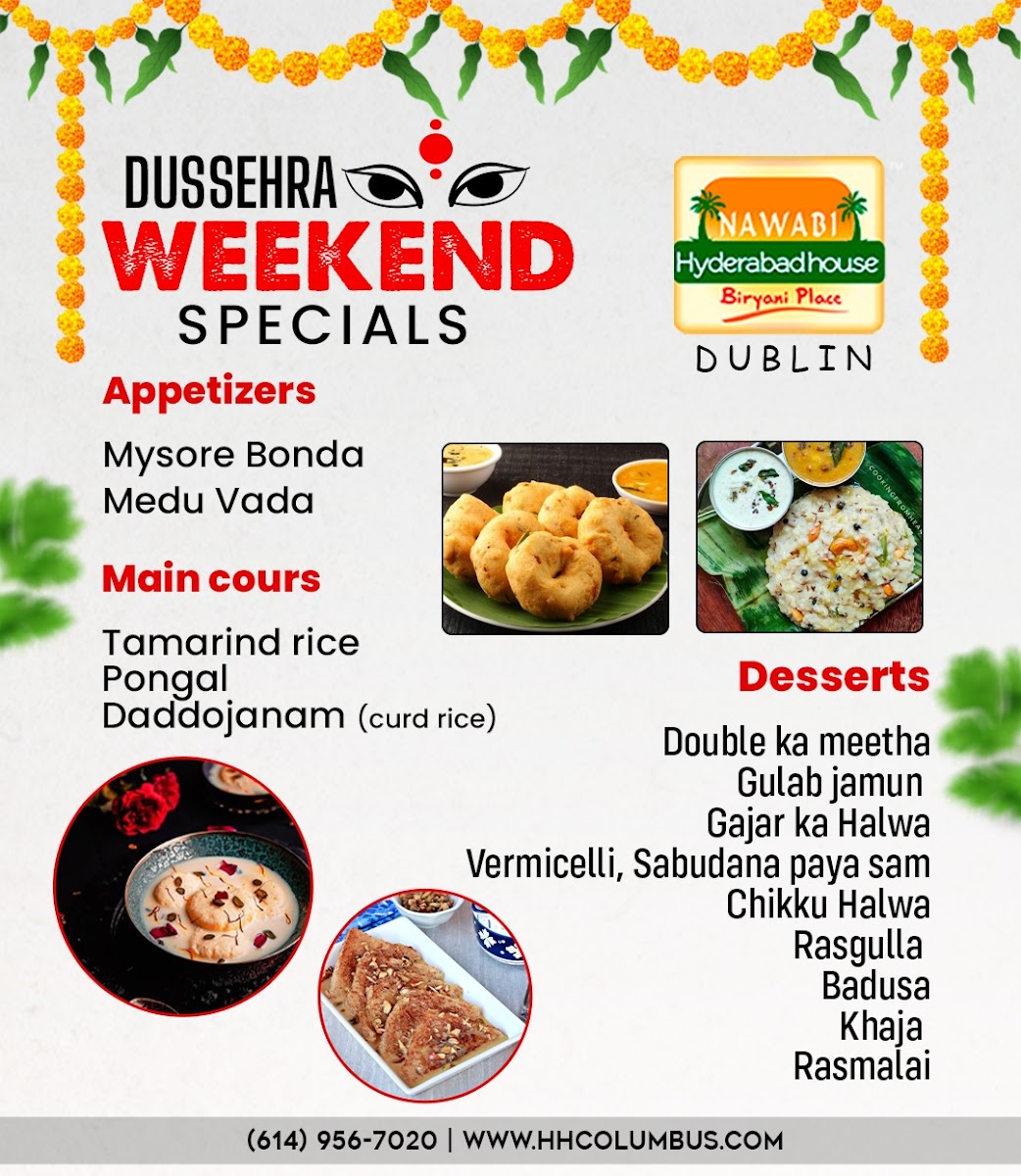 Hyderabad House Indian Restaurant & Bakery Menu - Image 5