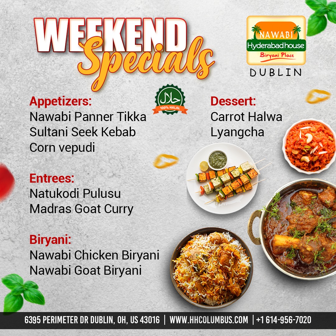 Hyderabad House Indian Restaurant & Bakery Menu - Image 6